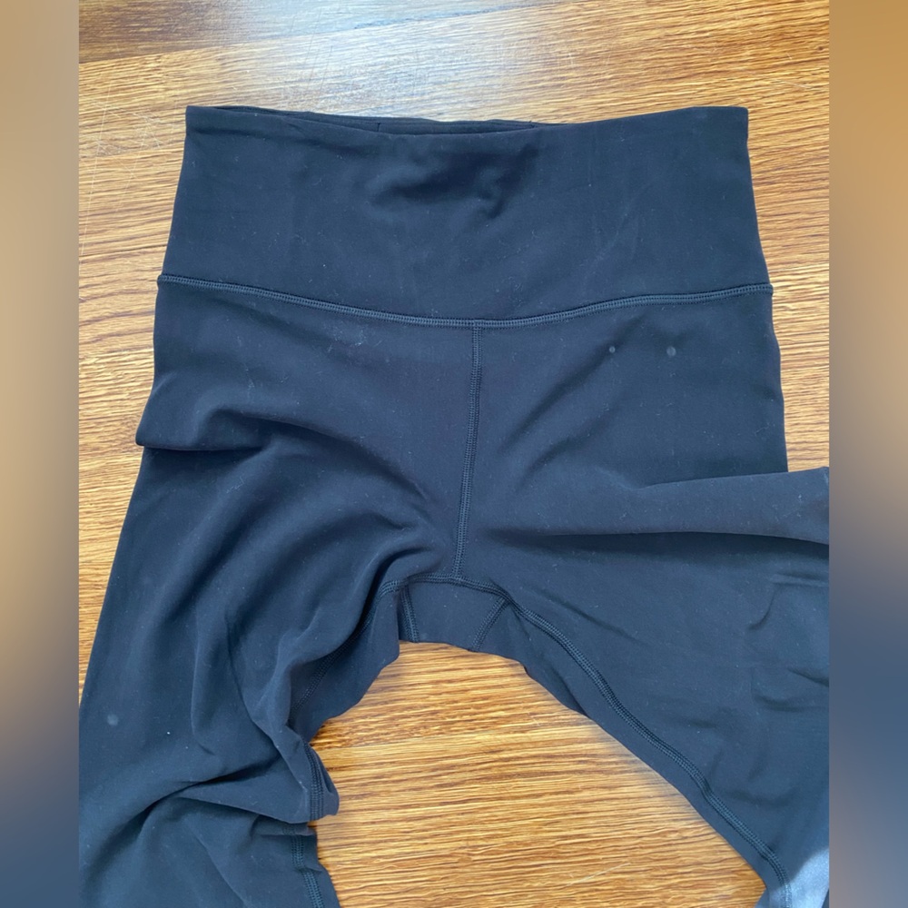 Athleta Elation 7/8 tights Small Tall BLACK - Picture 3 of 5